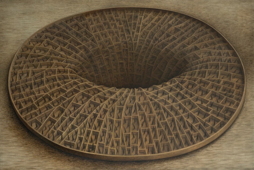 Reverse Island No.2
2023, Oil on linen, 100 x 150 cm